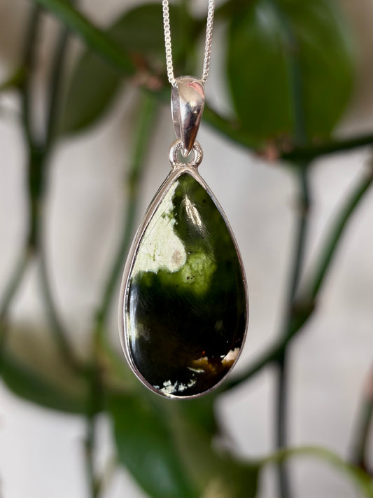 Chrome Chalcedony Necklace