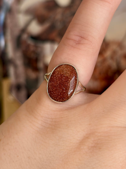 Sand Stone Ring - Size 5