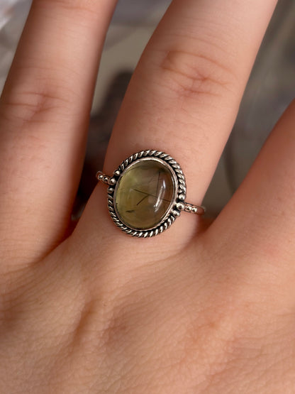 Prehnite Ring - Size 7