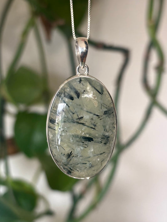 Chunky Prehnite Necklace