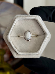 Howlite Ring - Size 8