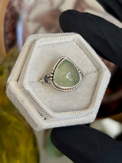Prehnite Ring - Size 9