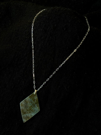 Chunky Labradorite Necklace
