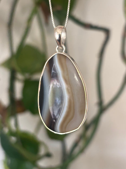 Banded Agate Necklace