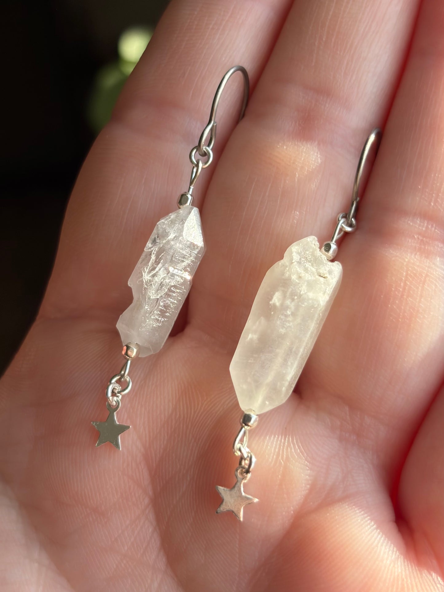 Prism Quartz Earrings