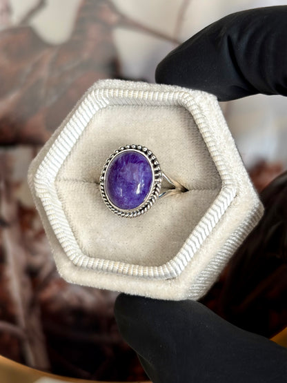 Charoite Ring - Size 7