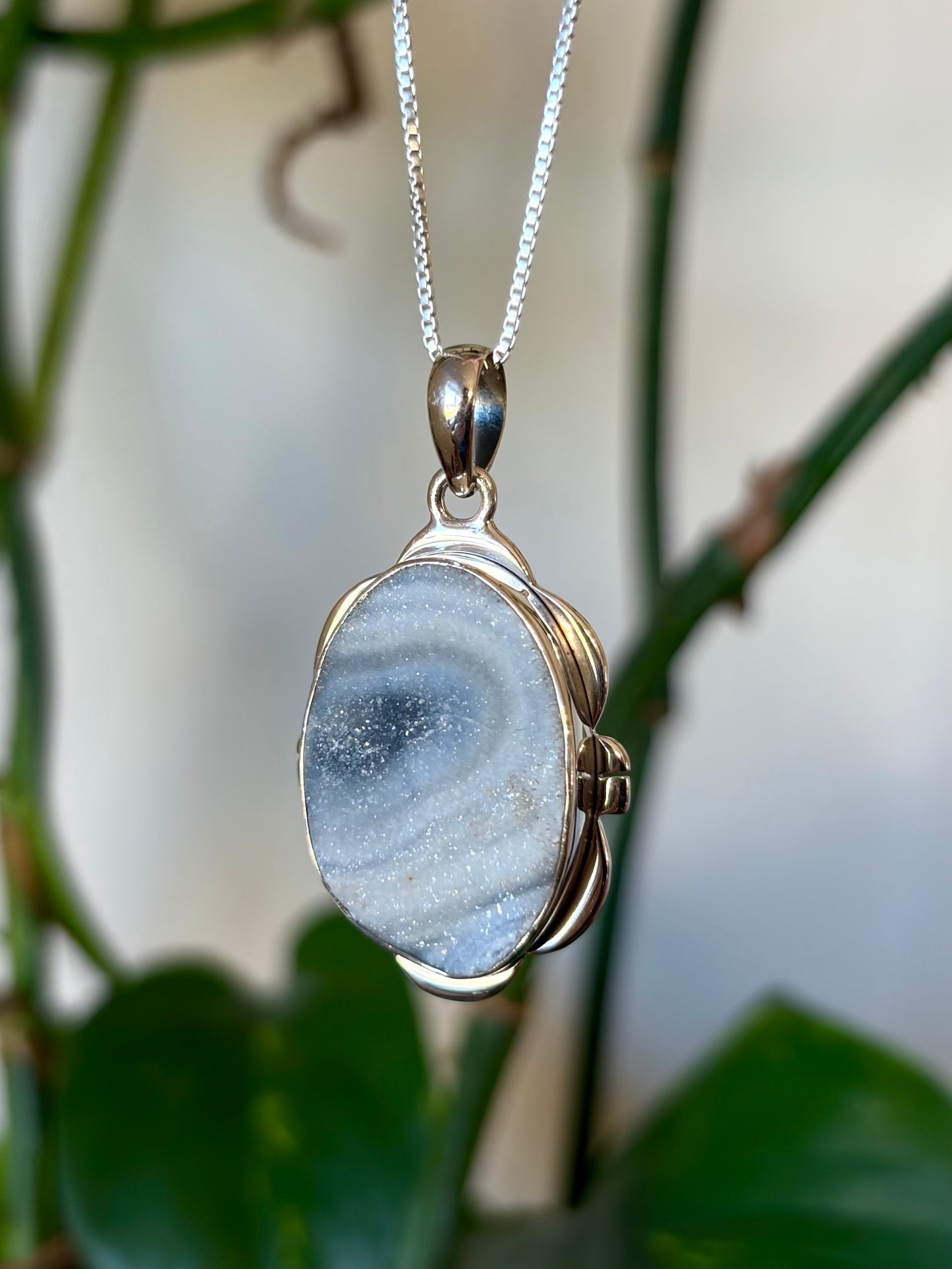 Desert Druzy Necklace