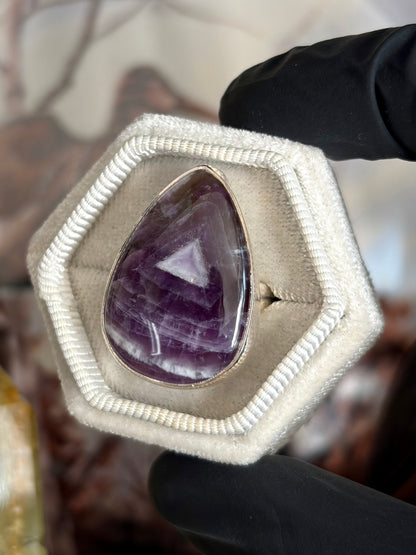 Chevron Amethyst - Adjustable
