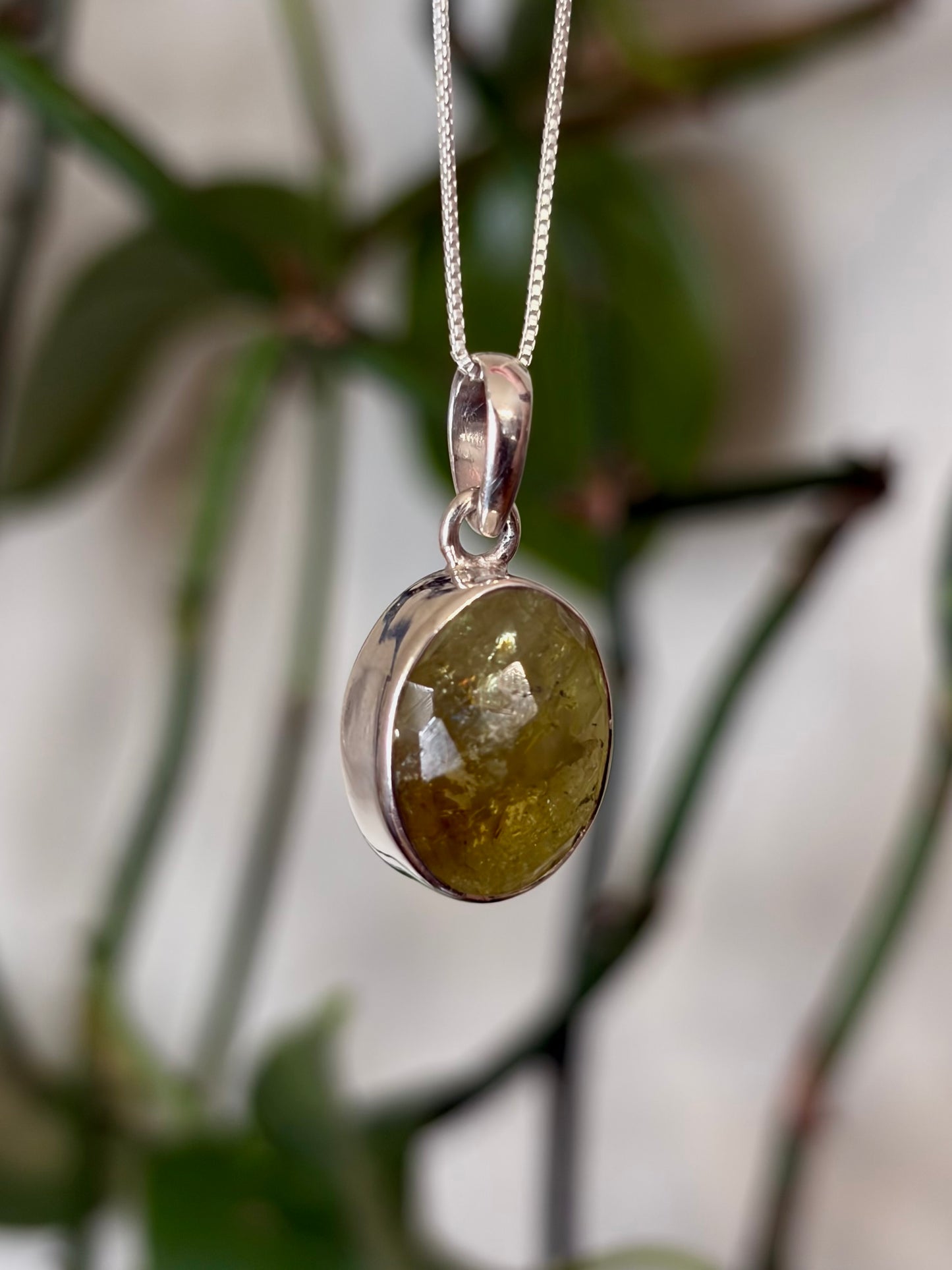 Green Garnet Necklace