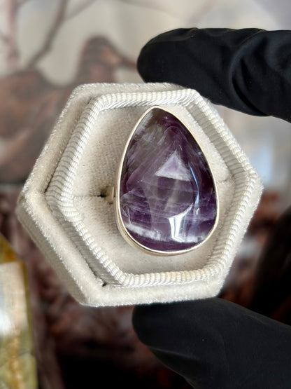 Chevron Amethyst - Adjustable