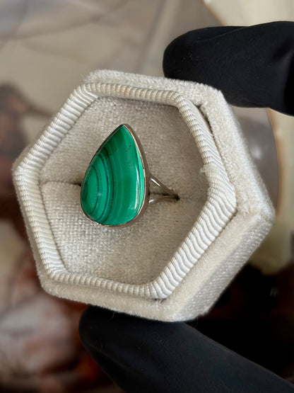 Malachite Ring - Size 6