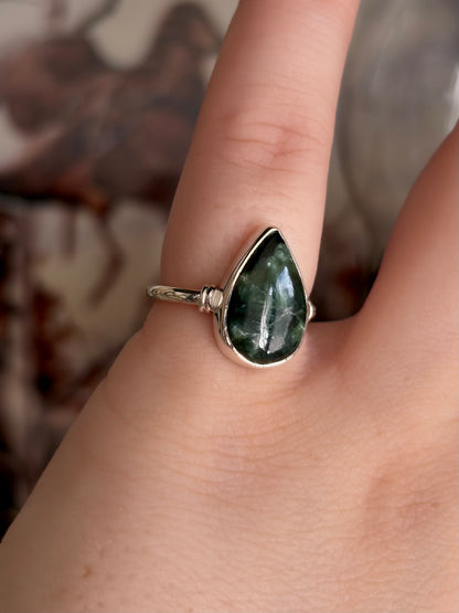 Seraphinite Ring - Size 6