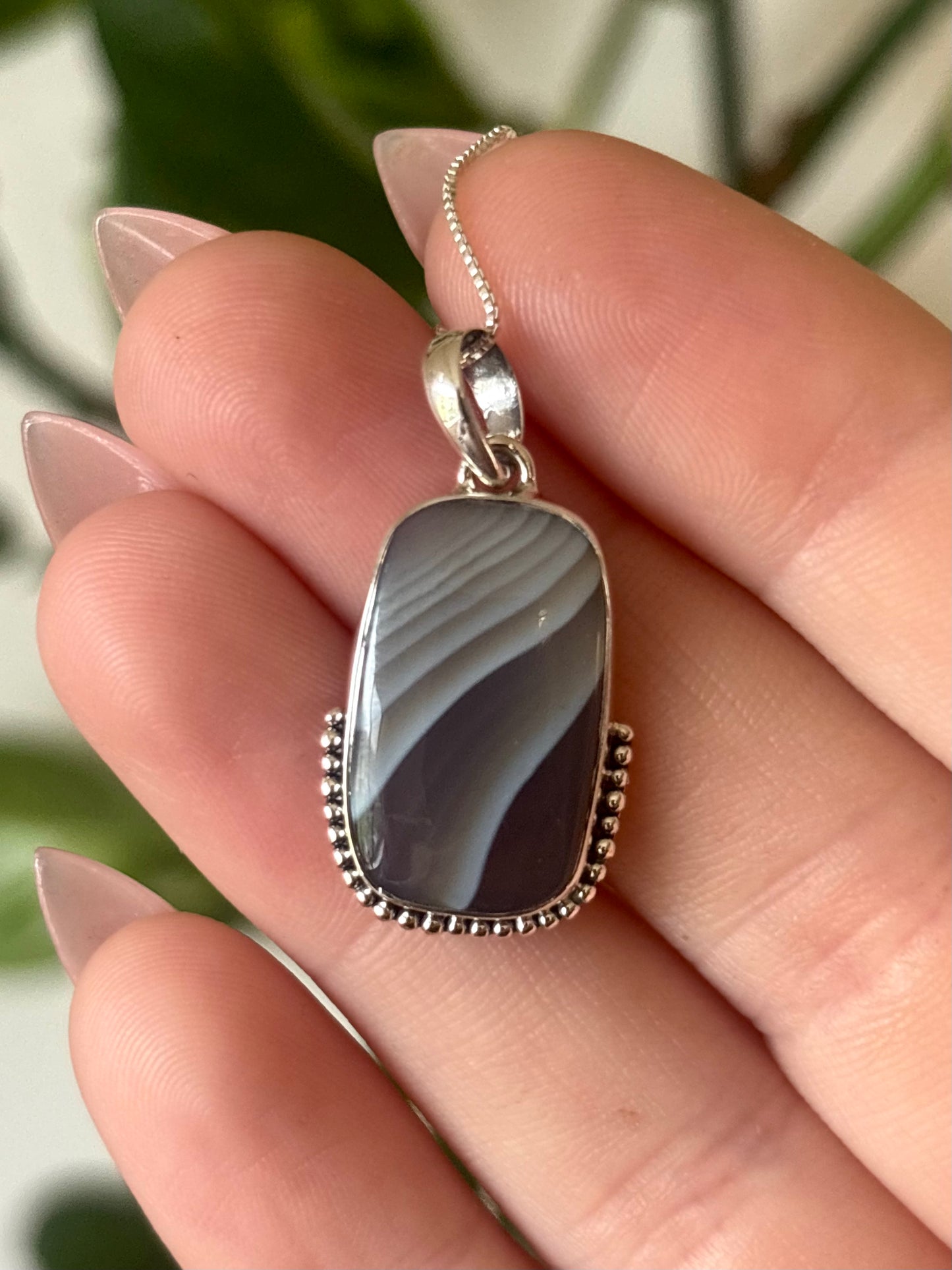 Botswana Agate Necklace