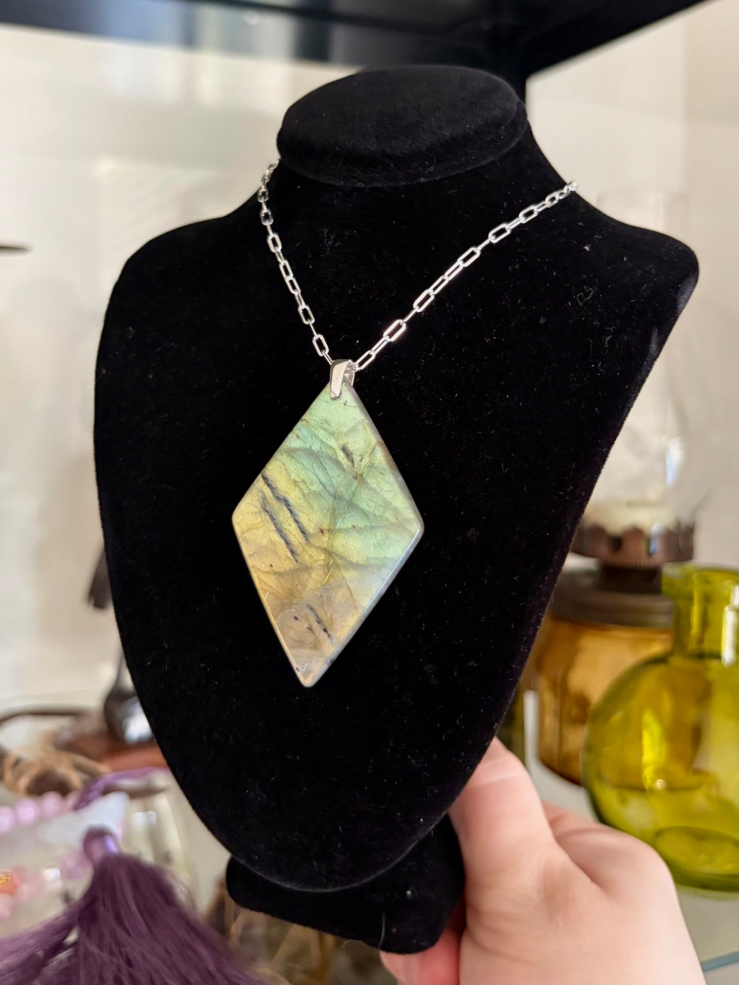 Chunky Labradorite Necklace