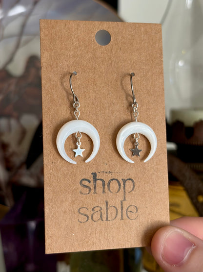 Asteria Mother of Pearl Earrings