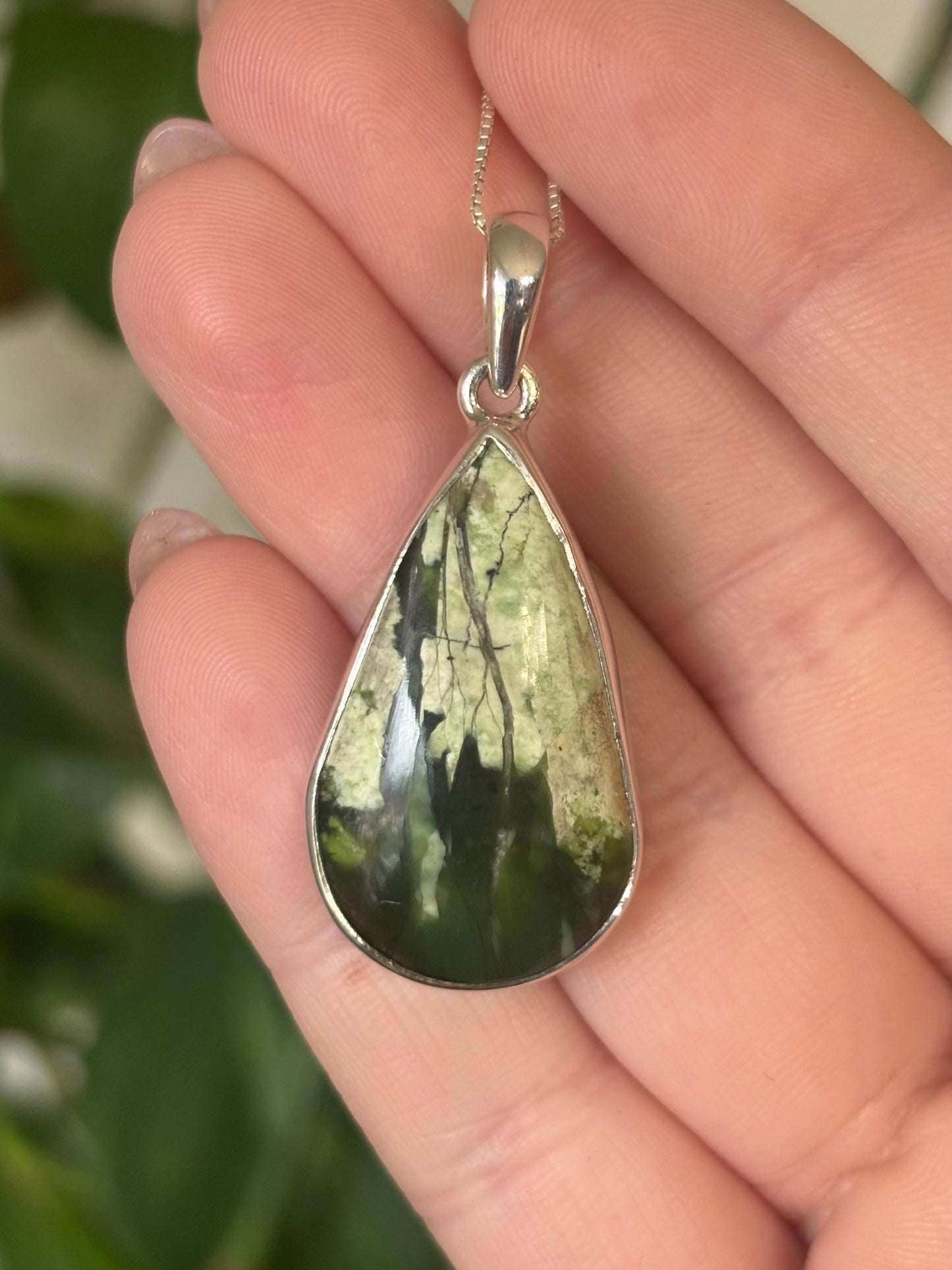 Chrome Chalcedony Necklace