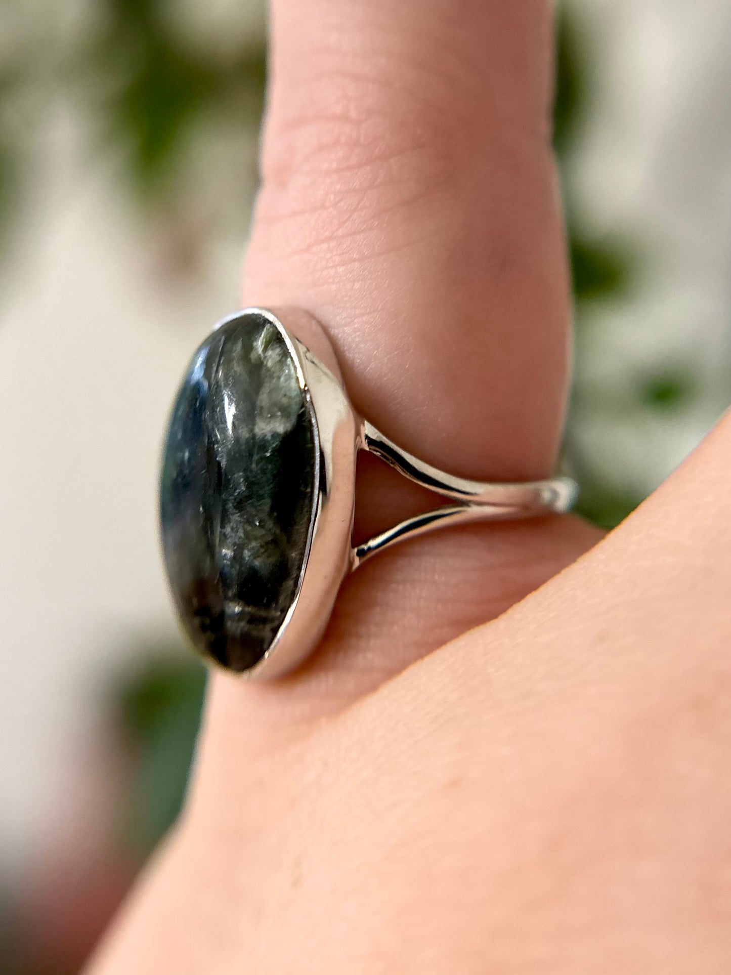 Seraphinite Ring - Size 5
