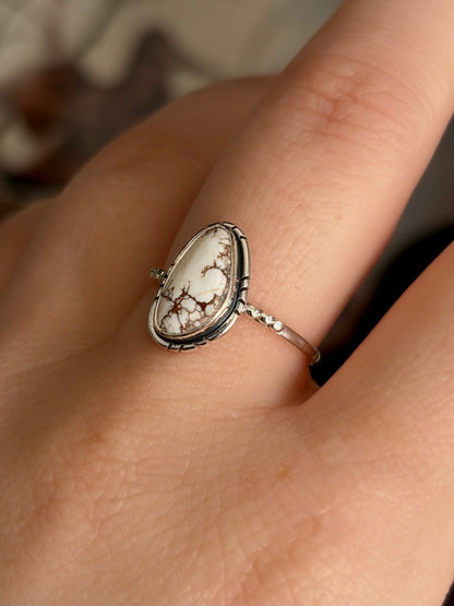 Wild Horse Magnesite Ring - Size 8