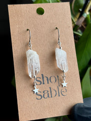 Prism Quartz Earrings