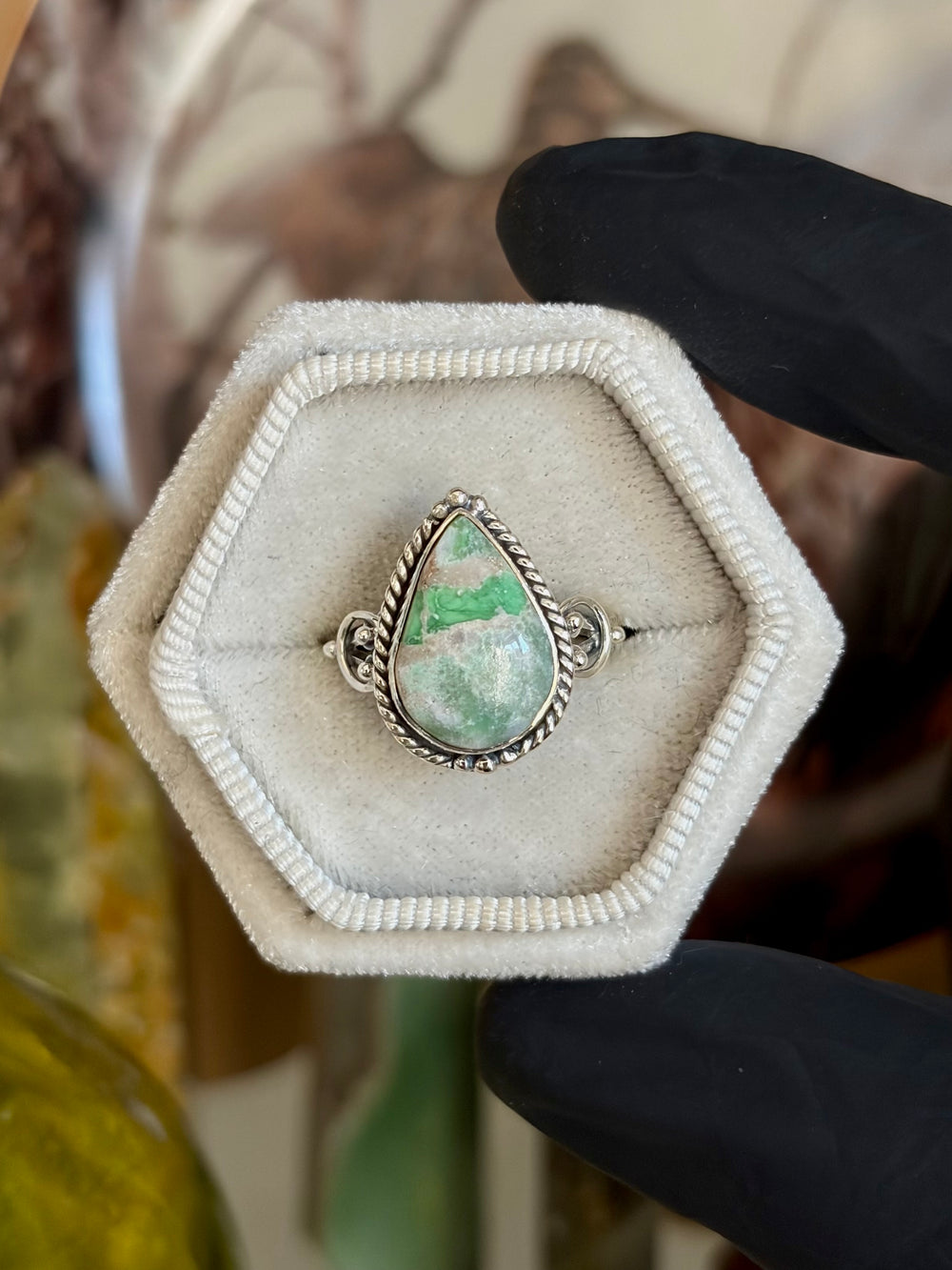 Variscite Ring - Size 8