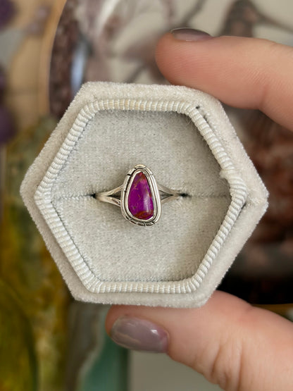 Purple Sea Sediment Ring - Size 5