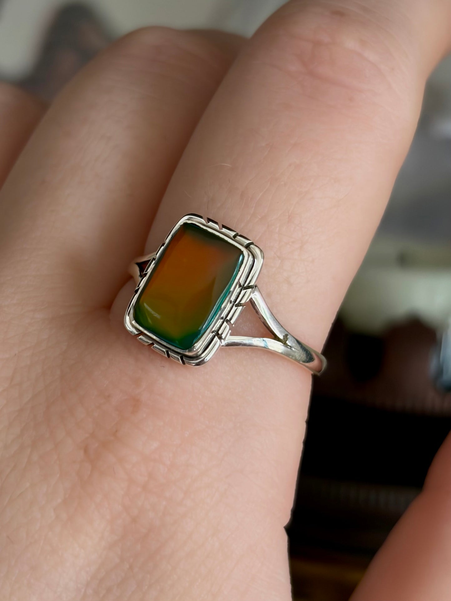 Galaxy Opal Ring - Size 10