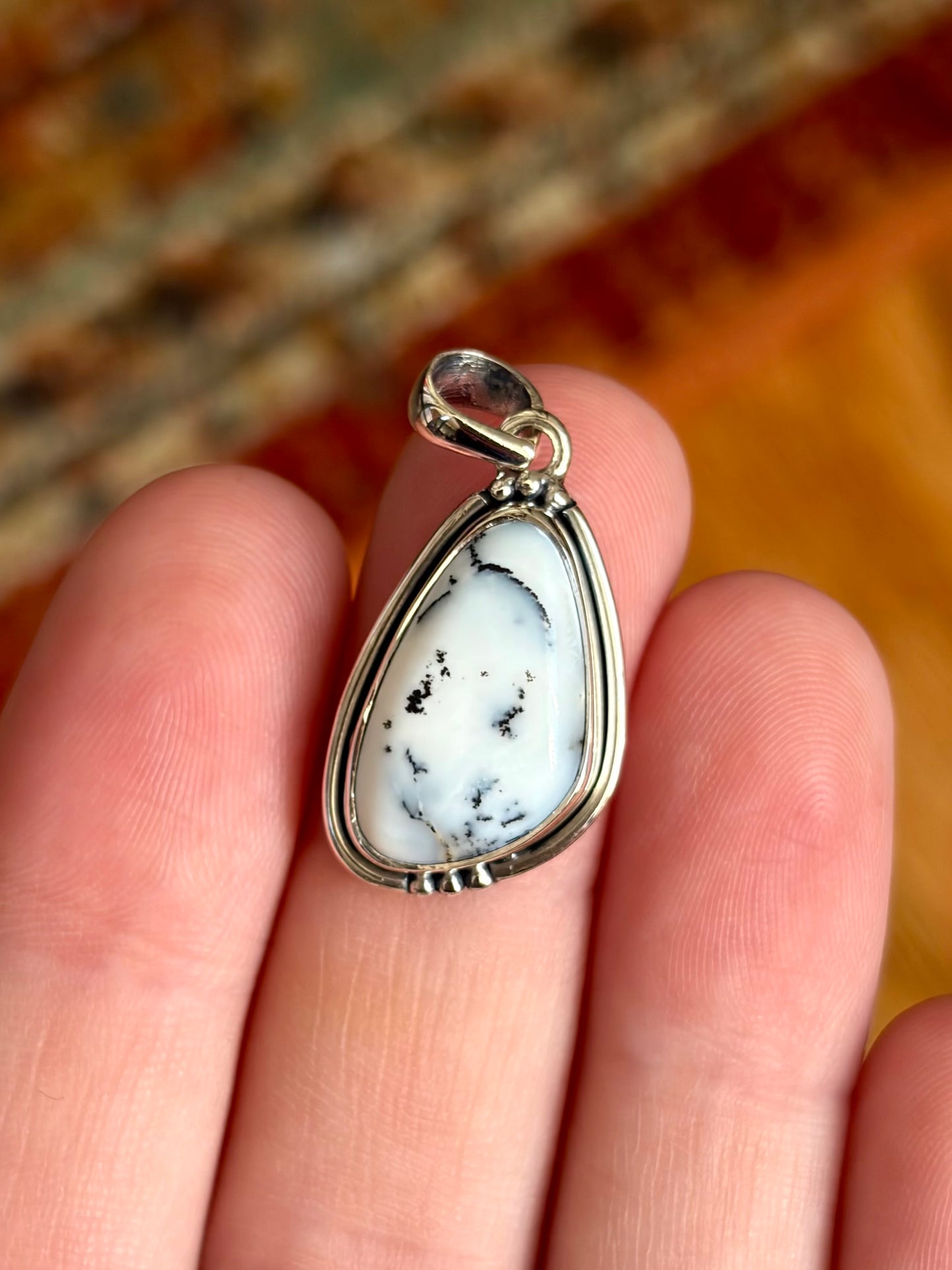 Dendritic Agate Necklace