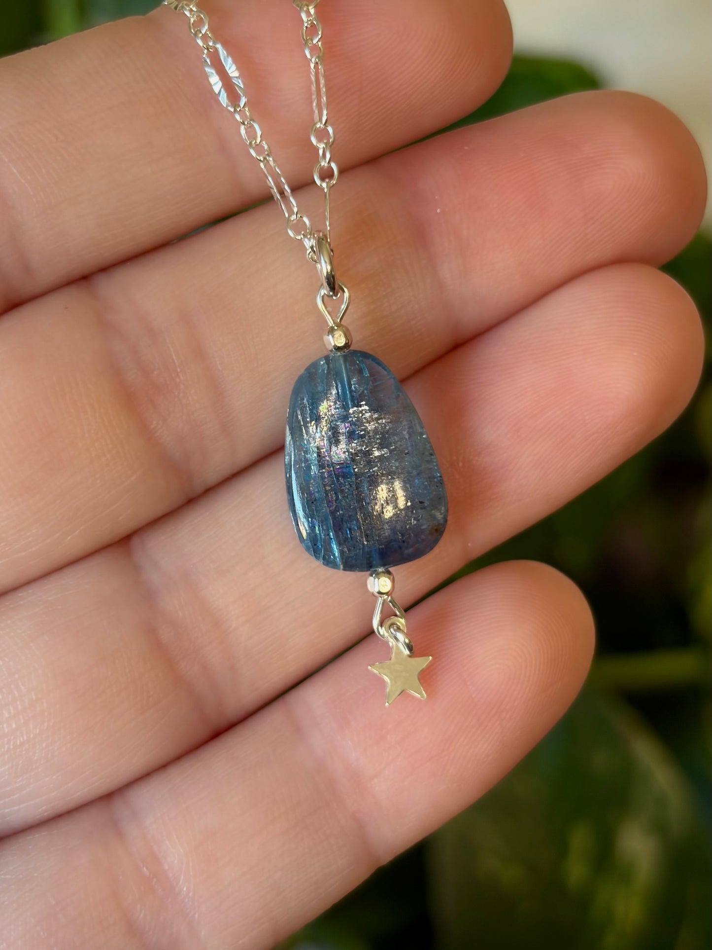 Kyanite Star Necklace