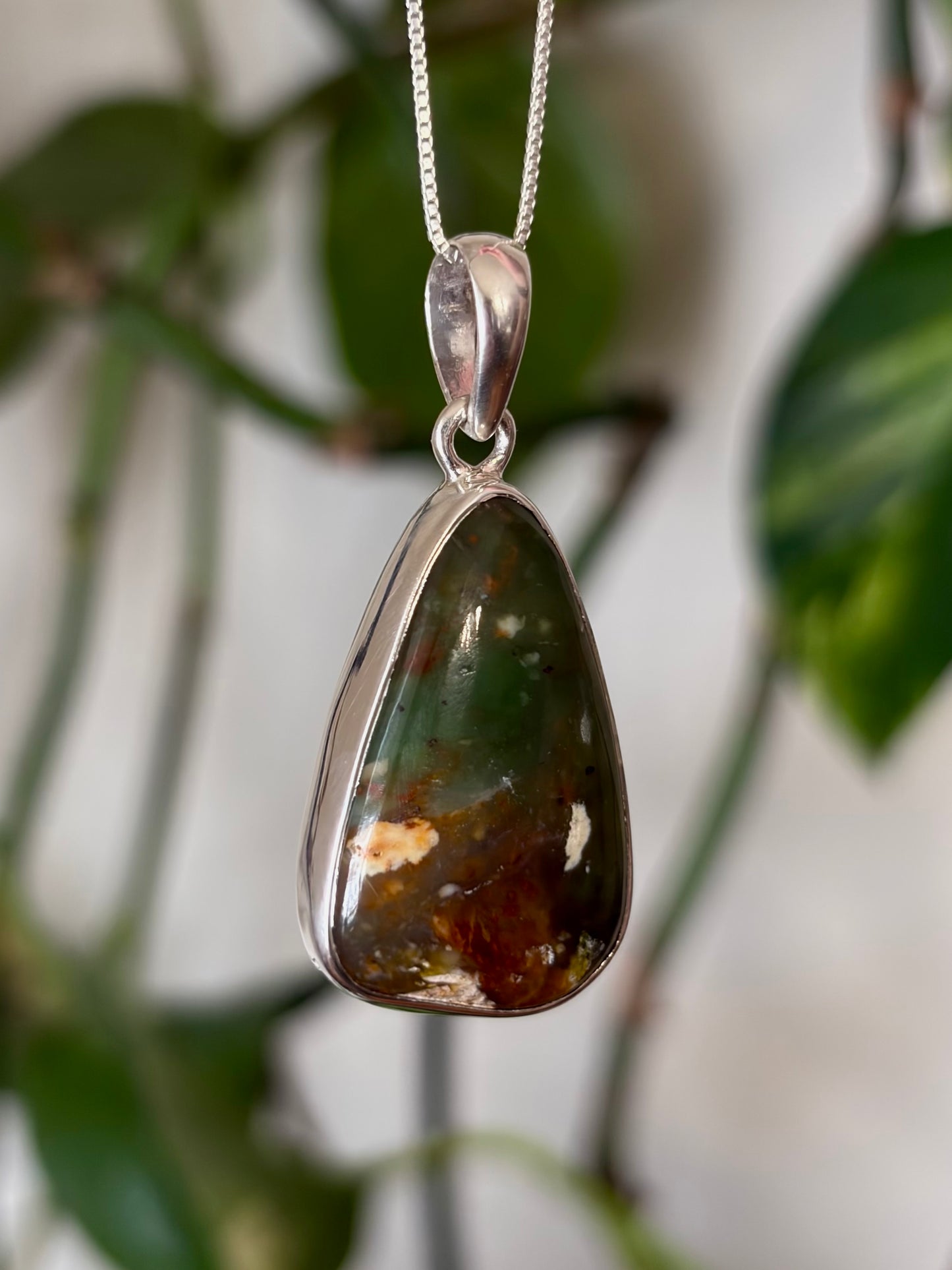 Chrome Chalcedony Necklace