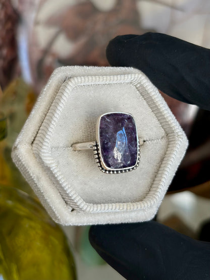 Lepidolite Ring - Size 9