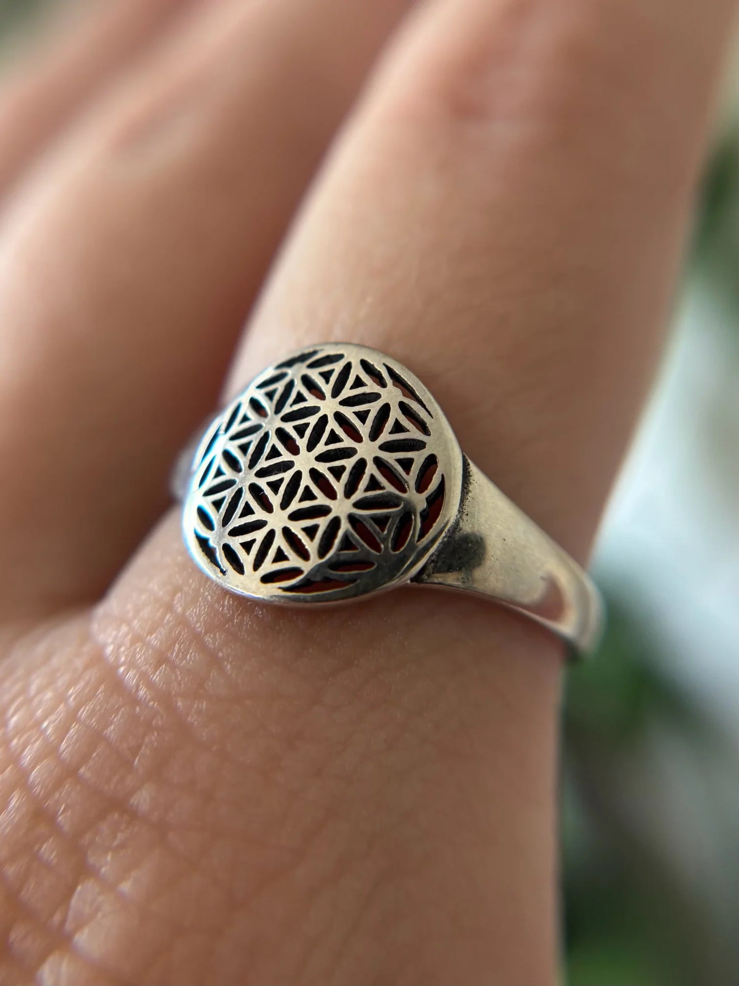 Flower of Life Ring
