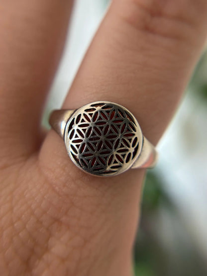 Flower of Life Ring