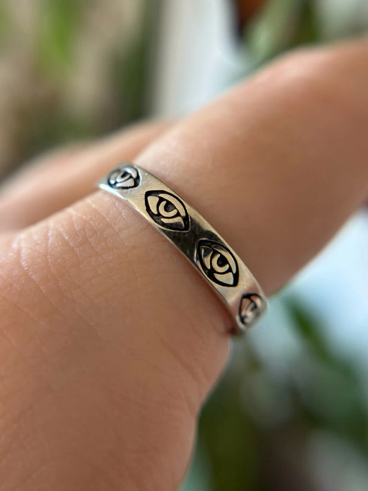 All Seeing Eye Ring